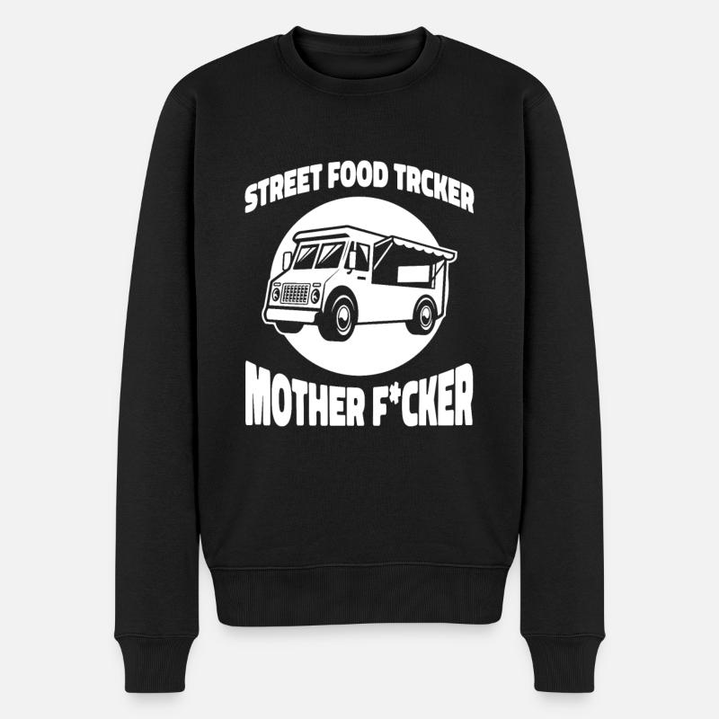 Cuisine de rue - Pull Premium bio Homme - noir