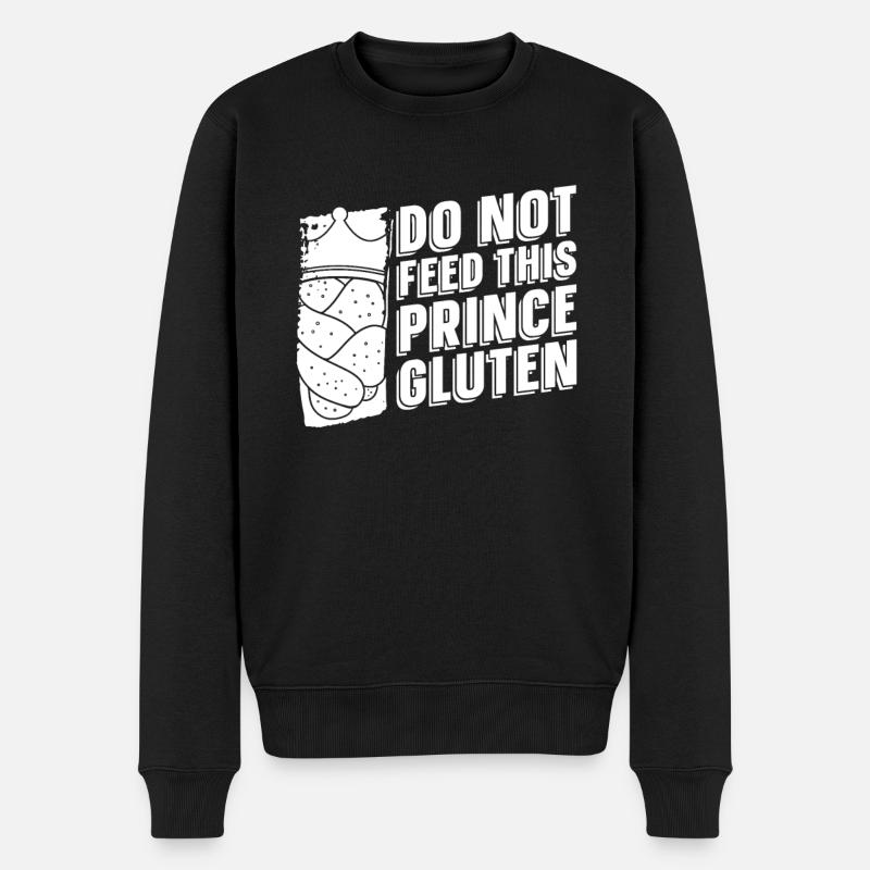 Prince sans gluten - Pull Premium bio Homme - noir