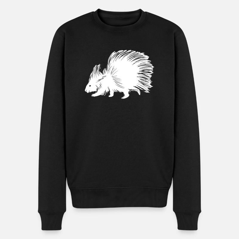 Porc-épic - Pull Premium bio Homme - noir