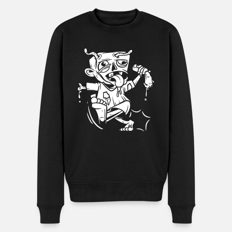 Zombie Halloween - Pull Premium bio Homme - noir