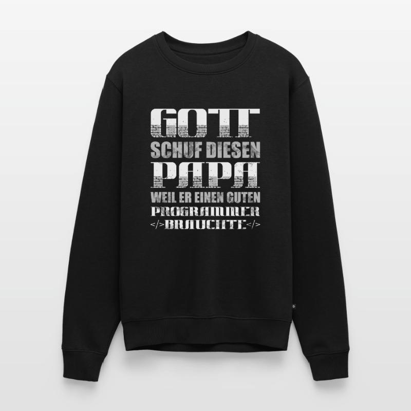 Entwickler Coder Programmierer Vater Männer Premium Bio Pullover