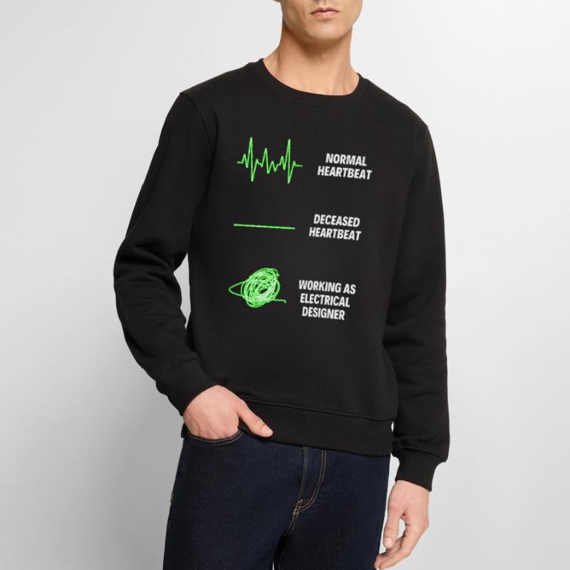 Electrical Designer Worker Electrical Engineer Männer Premium Bio Pullover