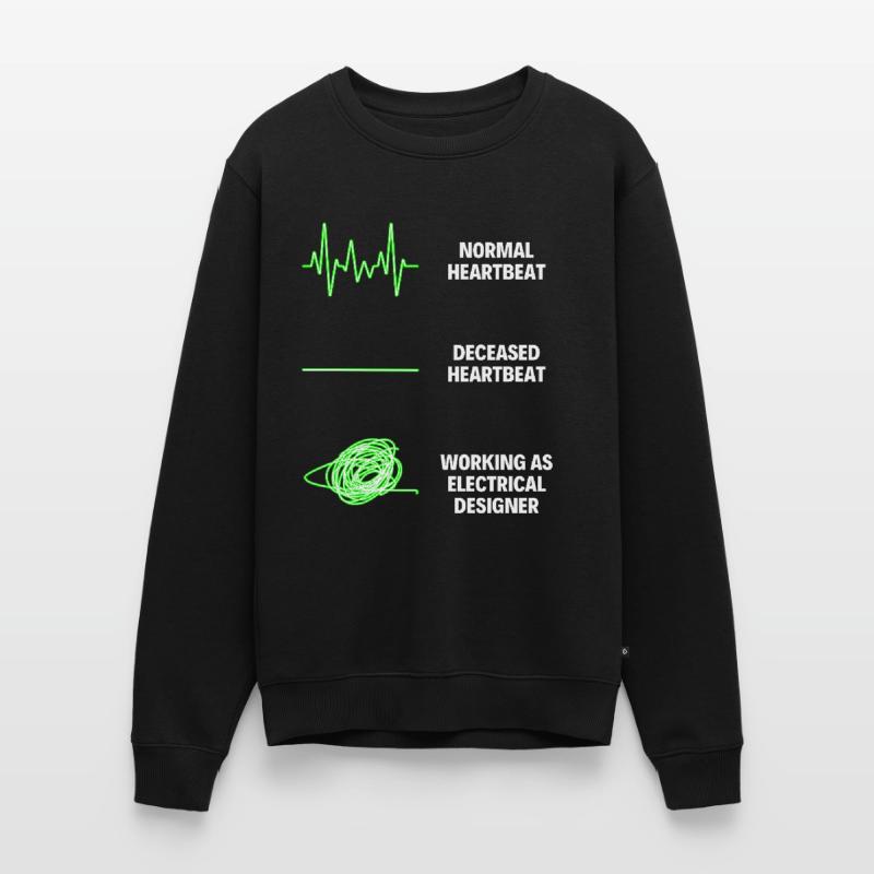 Electrical Designer Worker Electrical Engineer Männer Premium Bio Pullover