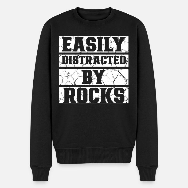 Géologue - Pull Premium bio Homme - noir