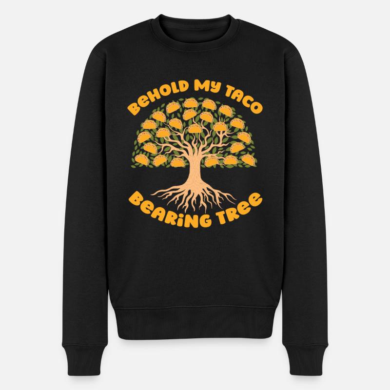 Hobbygärtner Garten Baum - Männer Premium Bio Pullover - Schwarz