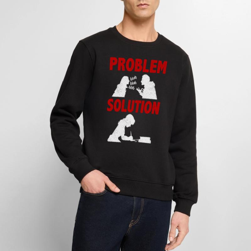 Novel Writing Writter Narrative Problem Solution Männer Premium Bio Pullover