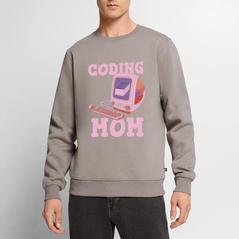 Développeur Coder Programmeur Mère Pull Premium bio Homme