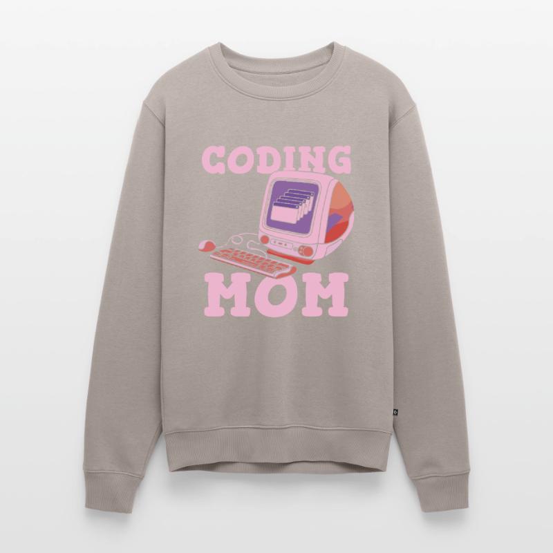 Développeur Coder Programmeur Mère Pull Premium bio Homme