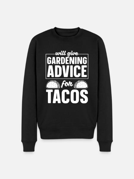 Hobby Gardener Garden Funny - Men's Premium Organic Jumper - black