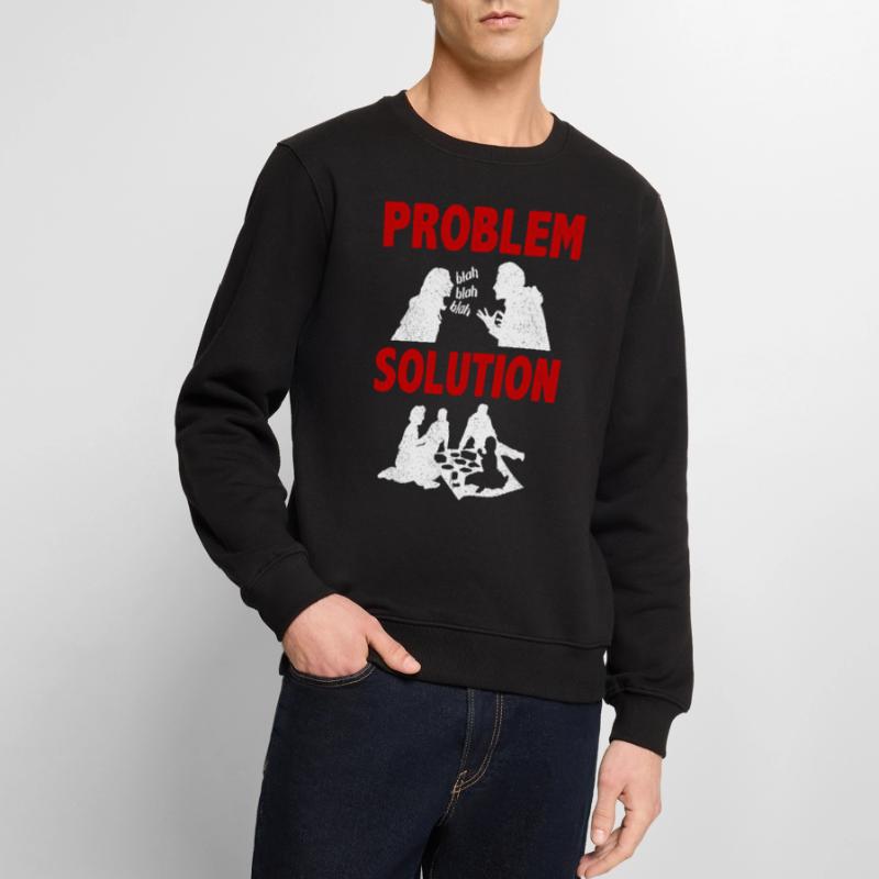 Picknicking Outing Problem Solution Hobby Men's Premium Organic Jumper