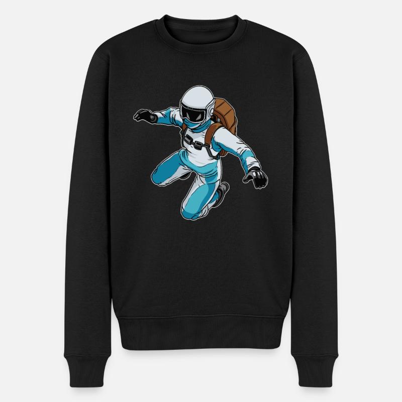 Parachutisme intérieur Indoor Fallschirmspringen - Pull Premium bio Homme - noir