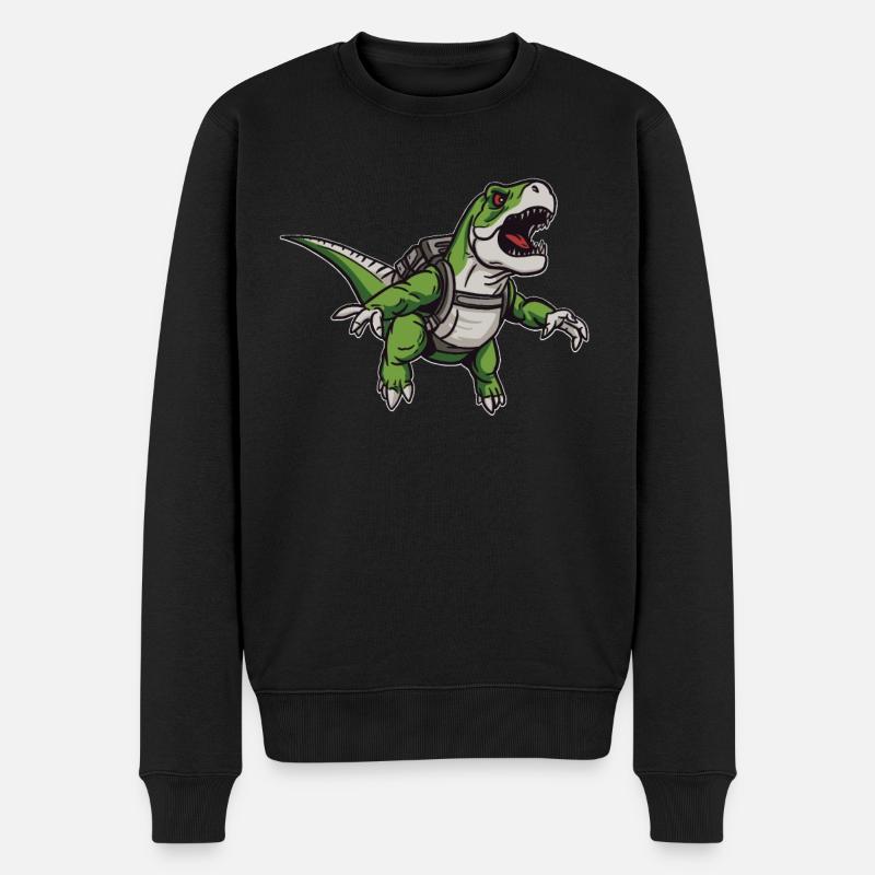Parachutisme intérieur Indoor Fallschirmspringen - Pull Premium bio Homme - noir