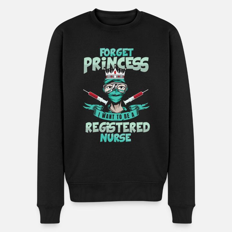 Infirmière Princesse - Pull Premium bio Homme - noir