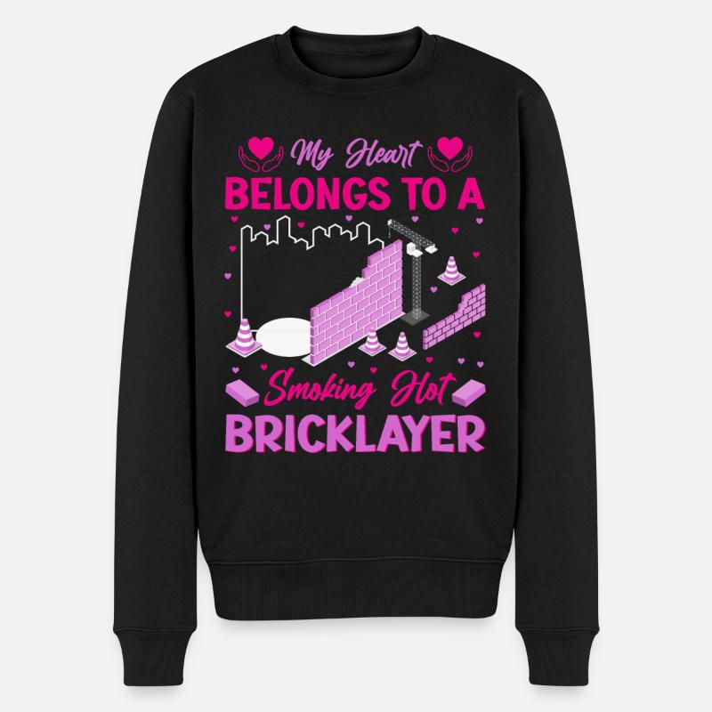 Maçon Maçon Mas - Pull Premium bio Homme - noir