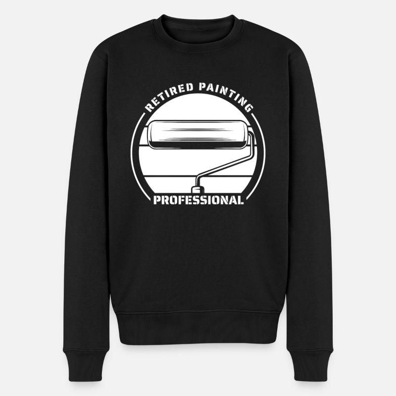 Peintre Vernisseur - Pull Premium bio Homme - noir