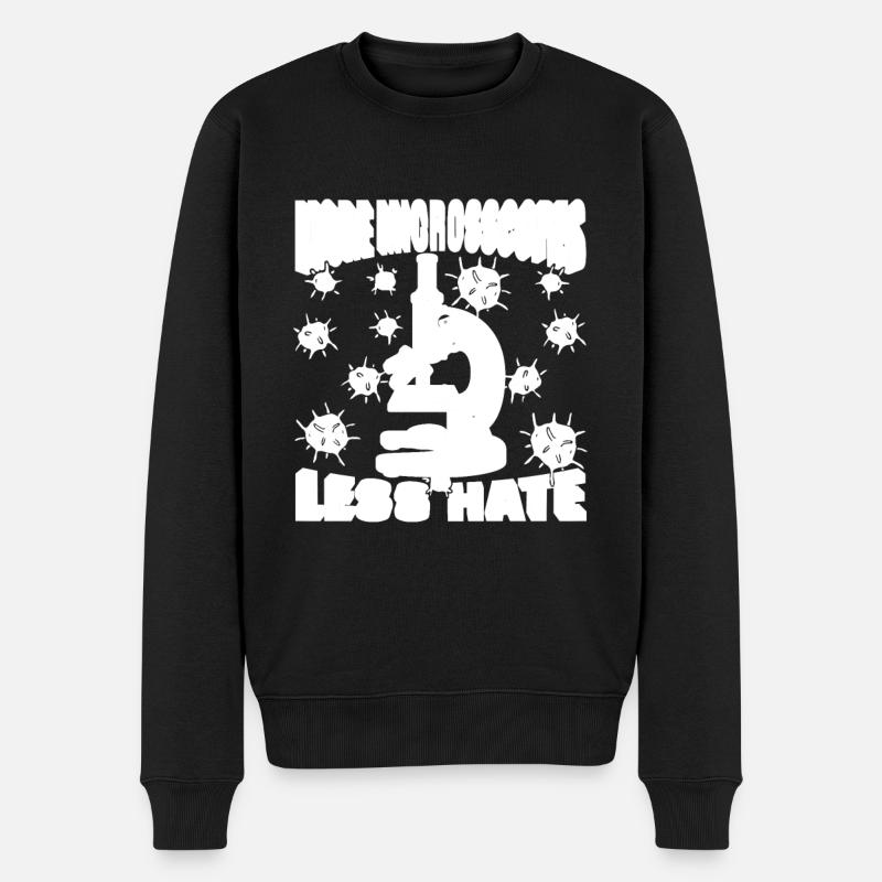Biologie Biologe - Männer Premium Bio Pullover - Schwarz