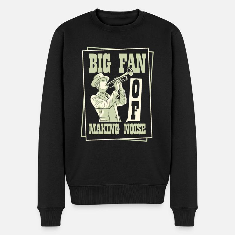 Fan Parade Brass Band Noise - Pull Premium bio Homme - noir