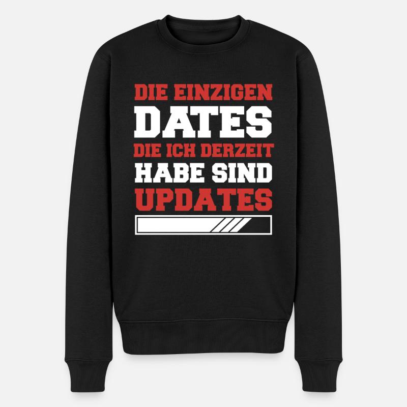 Entwickler Coder Programmierer - Männer Premium Bio Pullover - Schwarz