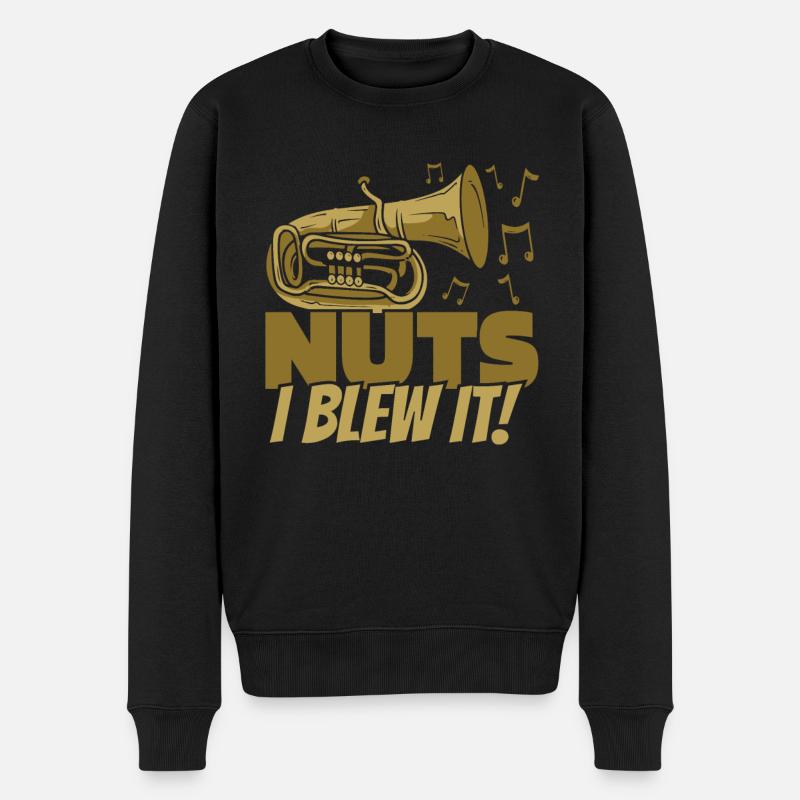 Fanfare Procession Tuba Nuts - Pull Premium bio Homme - noir