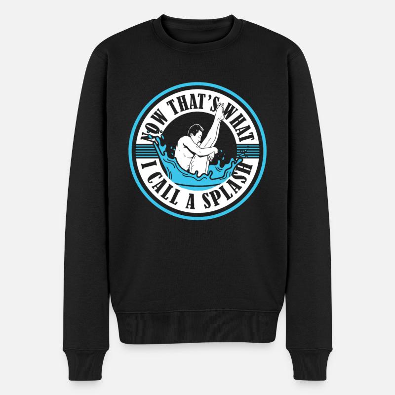 Humour de plongée plongée - Pull Premium bio Homme - noir