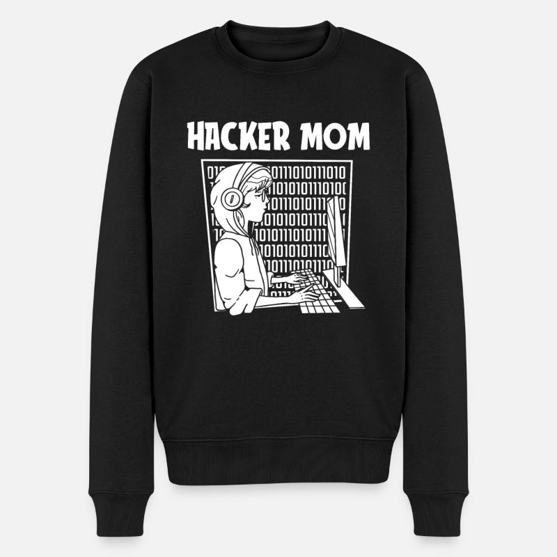 Entwickler Coder Programmierer - Männer Premium Bio Pullover - Schwarz