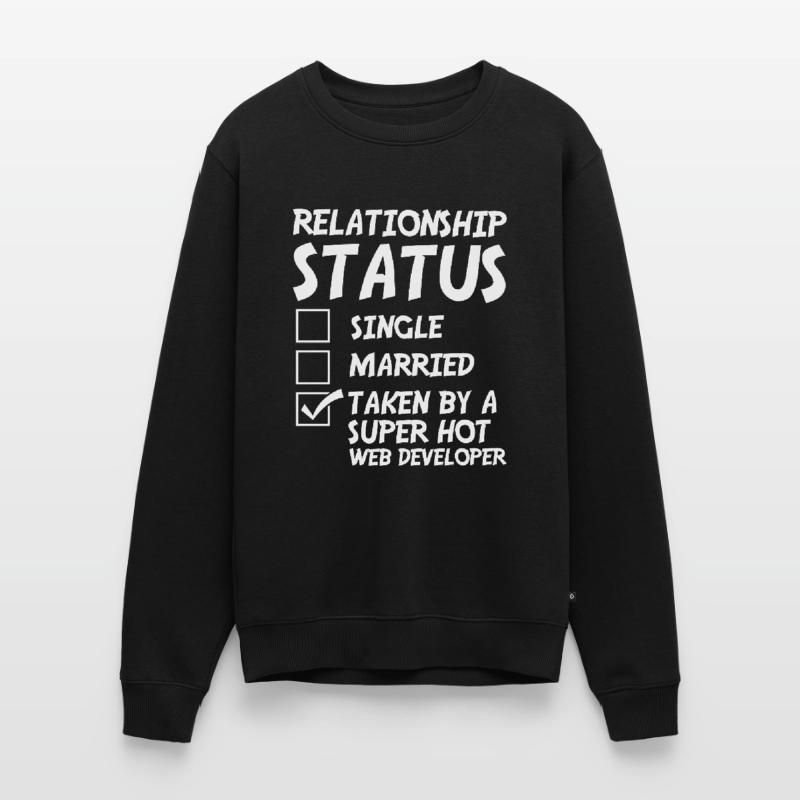 Web Developer Web Developer Funny Men's Premium Organic Jumper