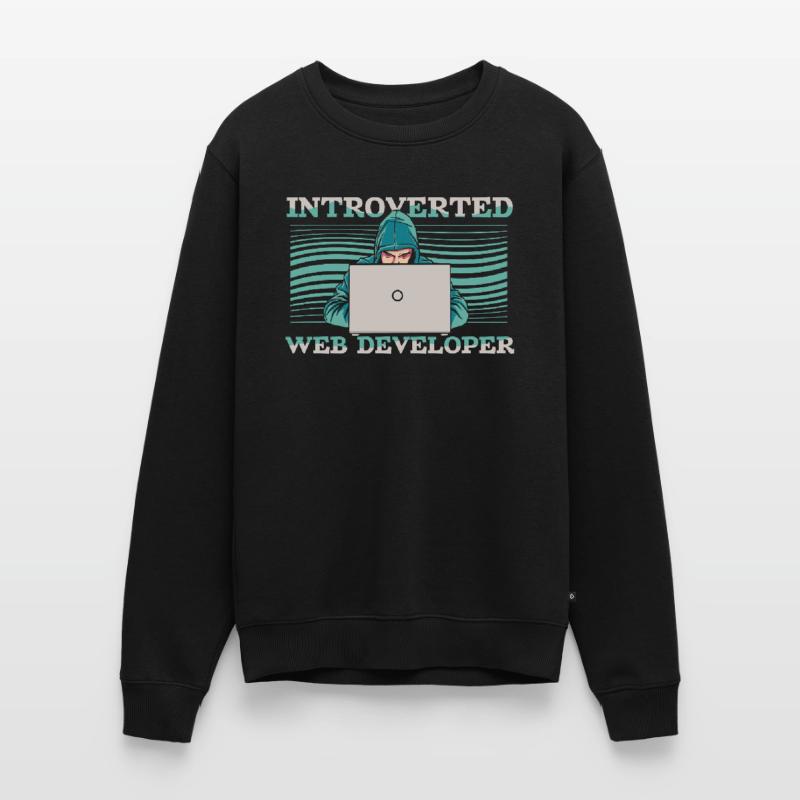 Web Developer Web Developer Introverts Men's Premium Organic Jumper