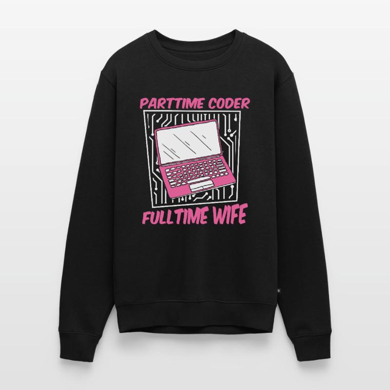Entwickler Coder Programmierer Gattin Männer Premium Bio Pullover