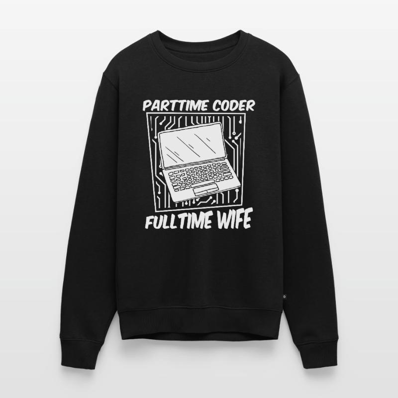 Entwickler Coder Programmierer Gattin Männer Premium Bio Pullover