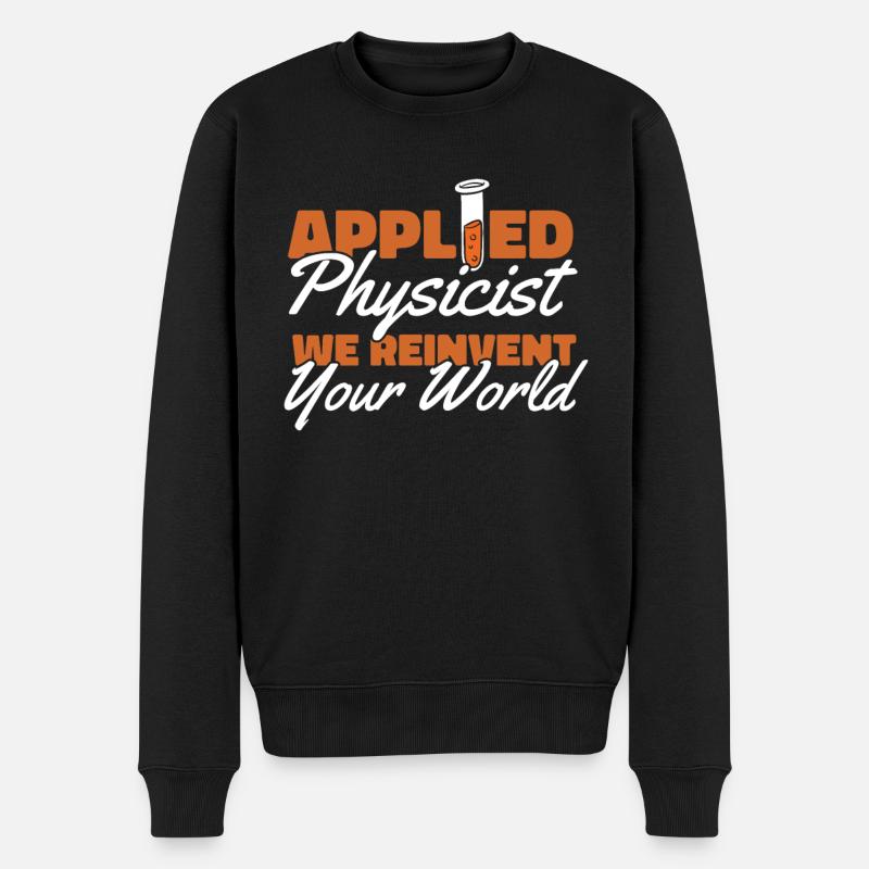 Physics Physique Cool Applied Physics - Pull Premium bio Homme - noir