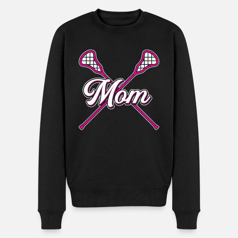 Lacrosse Mom Lacrosse Mom - Pull Premium bio Homme - noir