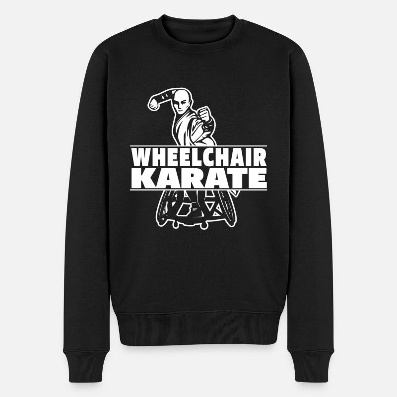 Karaté - Pull Premium bio Homme - noir