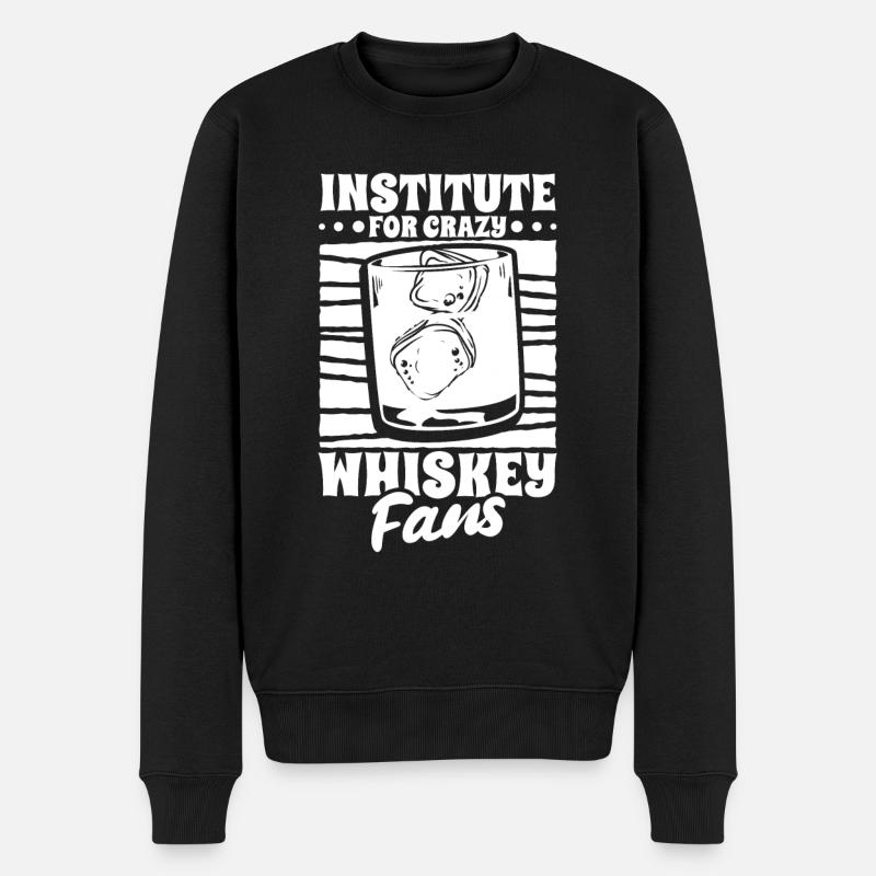 Whisky Whiskey - Pull Premium bio Homme - noir