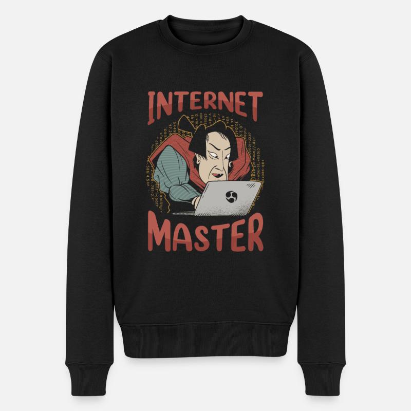 Développeur Web Développeur Web Master - Pull Premium bio Homme - noir