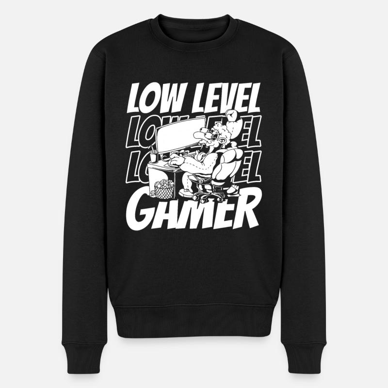 Jeux de joueurs - Pull Premium bio Homme - noir