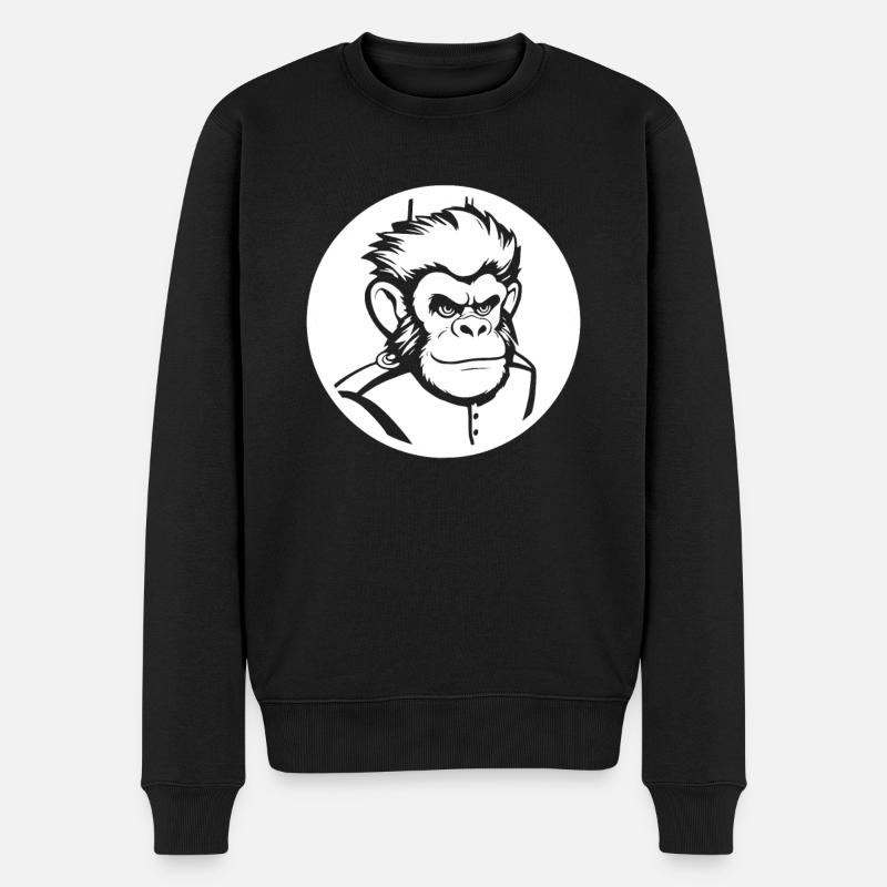 Fanfahrenzug Spielmannszug - Männer Premium Bio Pullover - Schwarz