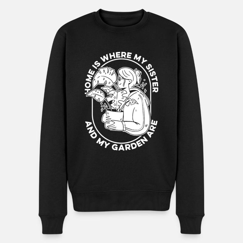 Jardinier amateur jardinier jardinier - Pull Premium bio Homme - noir