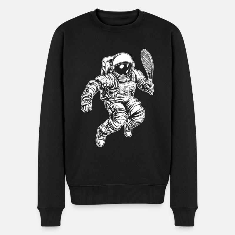 Tennis - Pull Premium bio Homme - noir