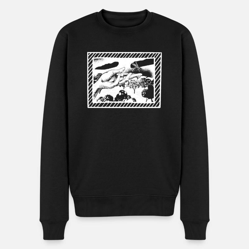 Apiculteurs, apiculteurs - Pull Premium bio Homme - noir
