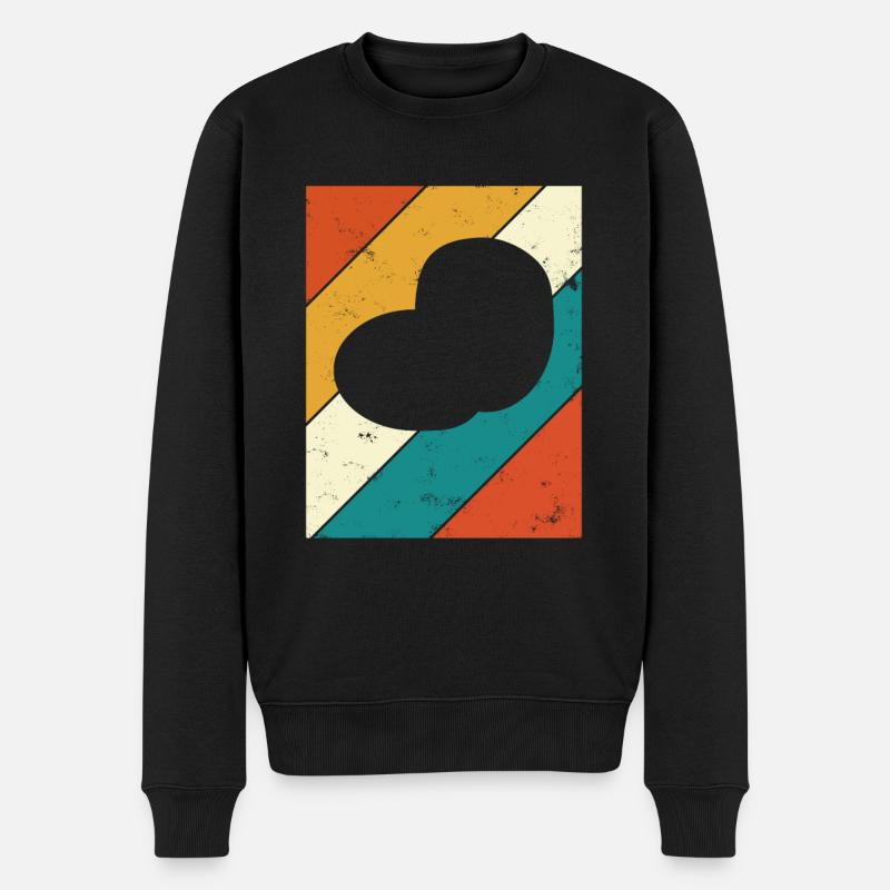 Kartoffel Kartoffelbrei Retro Geschenk - Männer Premium Bio Pullover - Schwarz