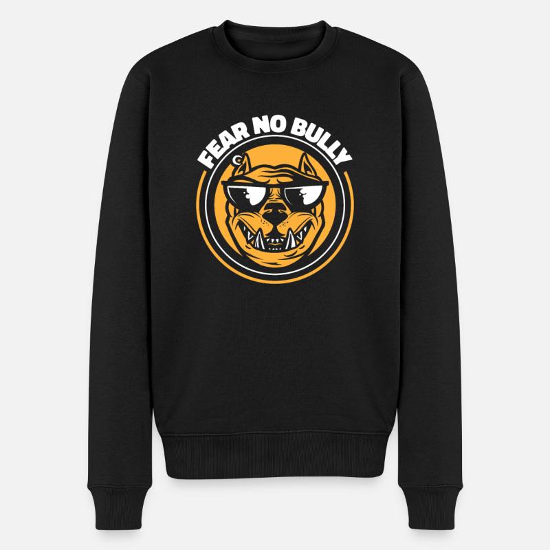 Pitbull Bully Pitbull Ban - Pull Premium bio Homme - noir