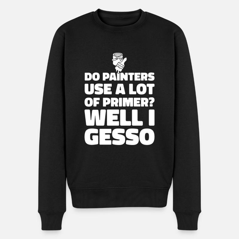 Peintre Vernisseur - Pull Premium bio Homme - noir