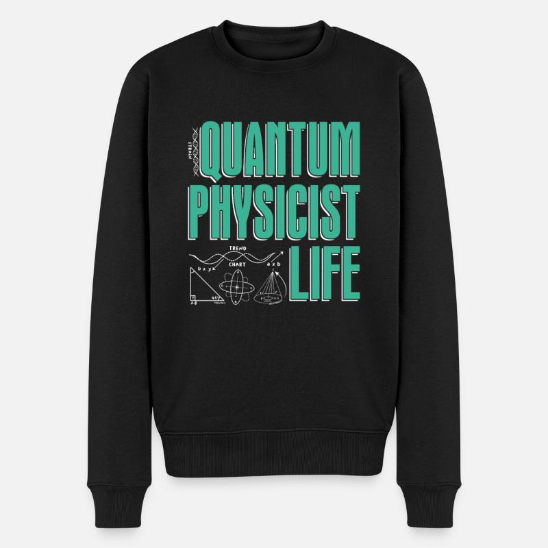 Physique Calculs Physique Physique quantique - Pull Premium bio Homme - noir