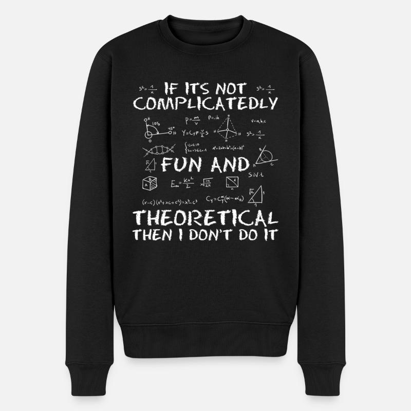 Physics Physicists Quantum Physics - Men's Premium Organic Jumper - black
