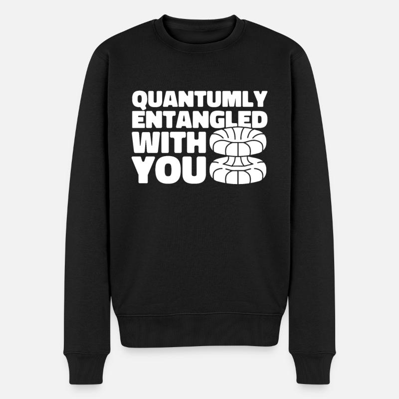 Physique Physiciens Physique quantique - Pull Premium bio Homme - noir