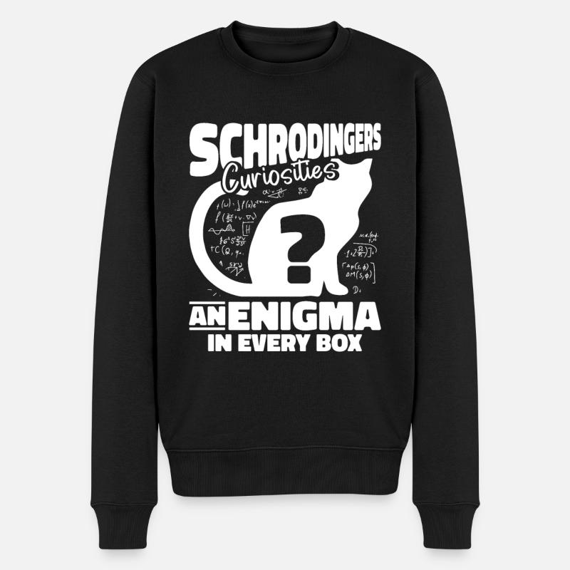 Physics Physicists Quantum Physics - Men's Premium Organic Jumper - black