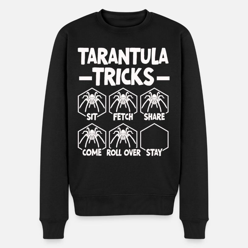 Tarentule éleveur araignée propriétaire tarentule - Pull Premium bio Homme - noir