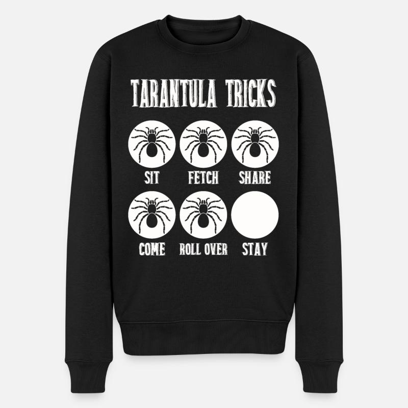 Tarentule éleveur araignée propriétaire tarentule - Pull Premium bio Homme - noir