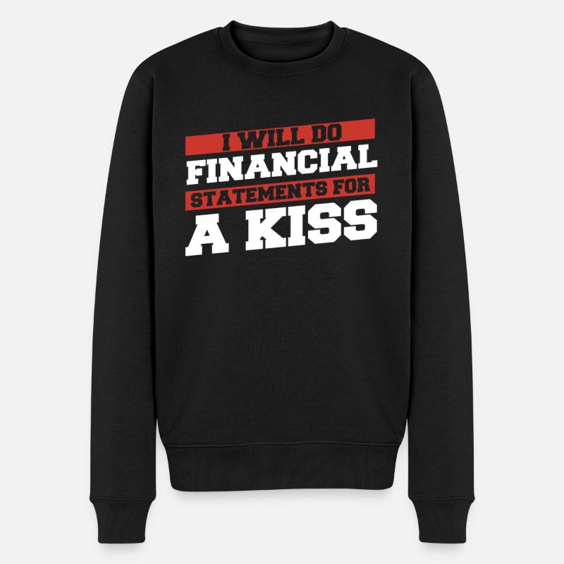 Expert-comptable, Conseiller fiscal, Lustig - Pull Premium bio Homme - noir