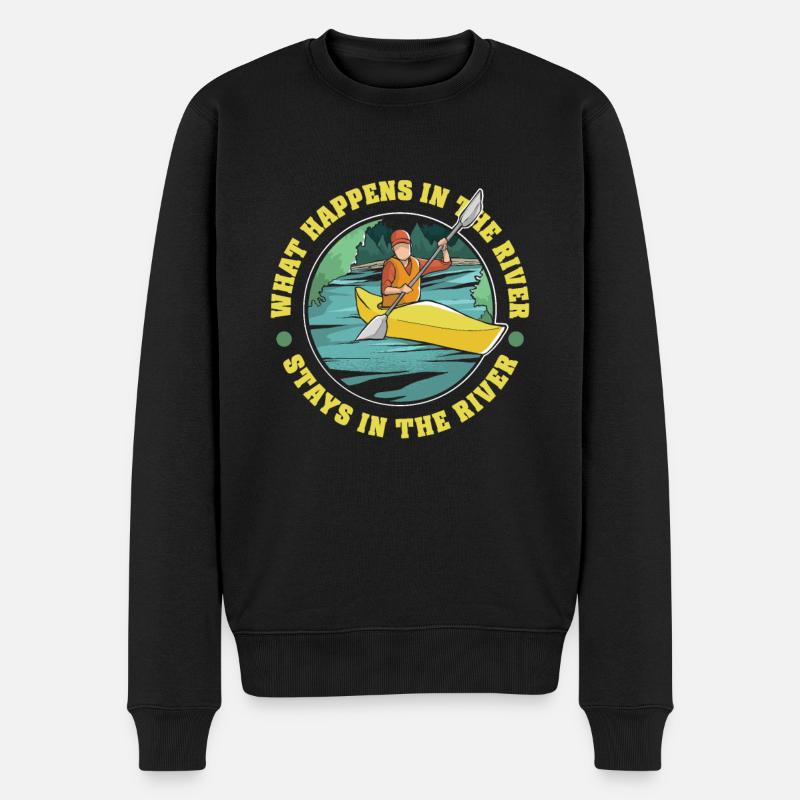 Kayakiste Funny River Kayak - Pull Premium bio Homme - noir
